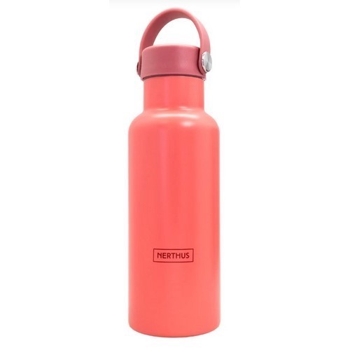 BOTELLA NERTHUS FIH 1412 CON ASA 0.5L CORAL